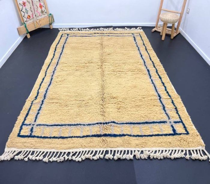 AsalaVibes-Authentic-Moroccan-Handcrafted-Rugs-Product-Beni-Ourain-Rugs-Custom-Beni-Ourain-Elegant-Moroccan-Beige-Rug-2