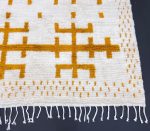 AsalaVibes-Authentic-Moroccan-Handcrafted-Rugs-Product-Beni-Ourain-Rugs-Custom-Rugs-Custom-Beni-Ourain-Stunning-Orange-And-White-Moroccan-Rug-4