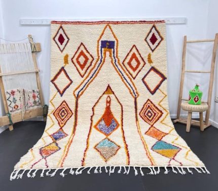 Custom-Fabulous-Multicolored-Azilal-Moroccan-Rug-1
